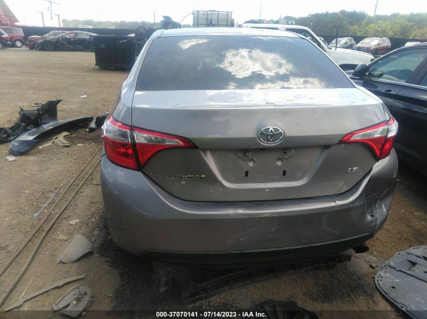 2014 TOYOTA COROLLA L/LE/S/S PLUS/LE PLUS - 2T1BURHE7EC007221