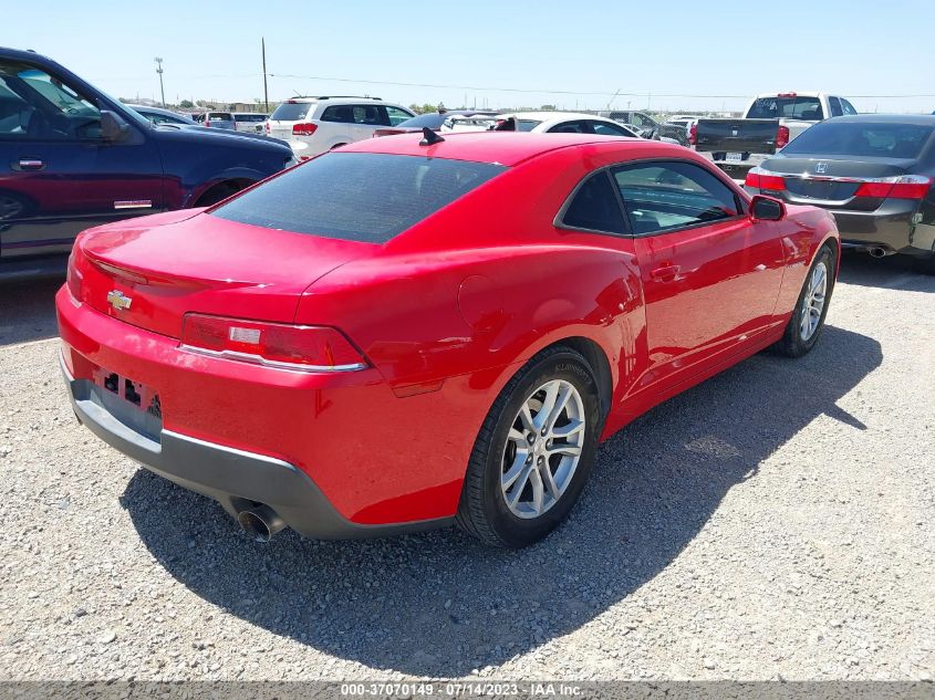 2014 CHEVROLET CAMARO LS - 2G1FA1E38E9277498