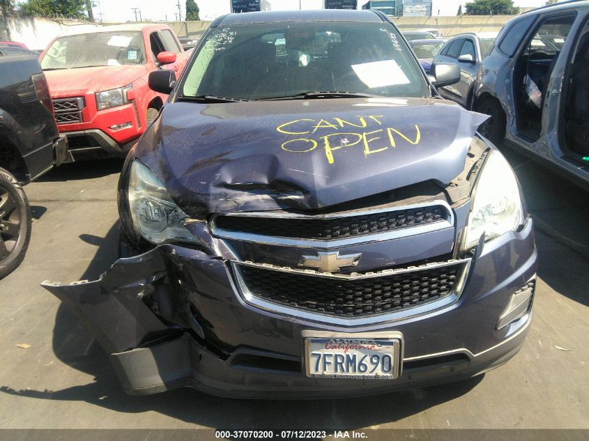 2014 CHEVROLET EQUINOX LS - 2GNALAEK7E6206496