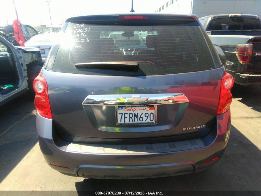 2014 CHEVROLET EQUINOX LS - 2GNALAEK7E6206496