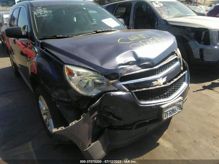 2014 CHEVROLET EQUINOX LS - 2GNALAEK7E6206496