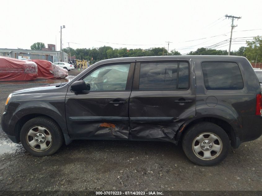 2014 HONDA PILOT LX - 5FNYF4H29EB046532