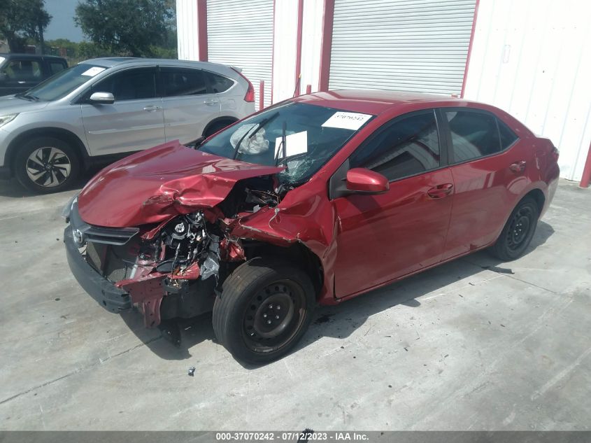 2015 TOYOTA COROLLA L/LE/S/S PLUS/LE PLUS - 2T1BURHE3FC399518
