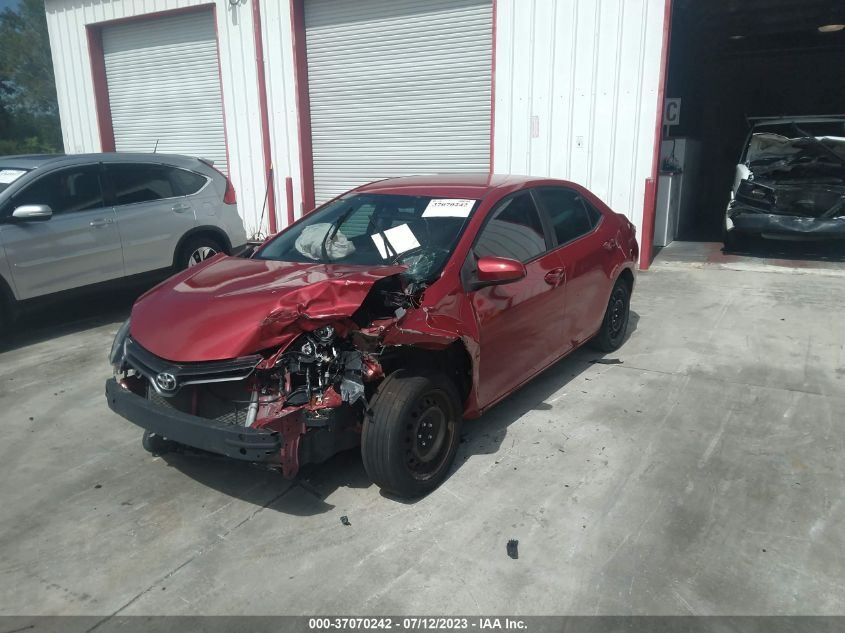 2015 TOYOTA COROLLA L/LE/S/S PLUS/LE PLUS - 2T1BURHE3FC399518
