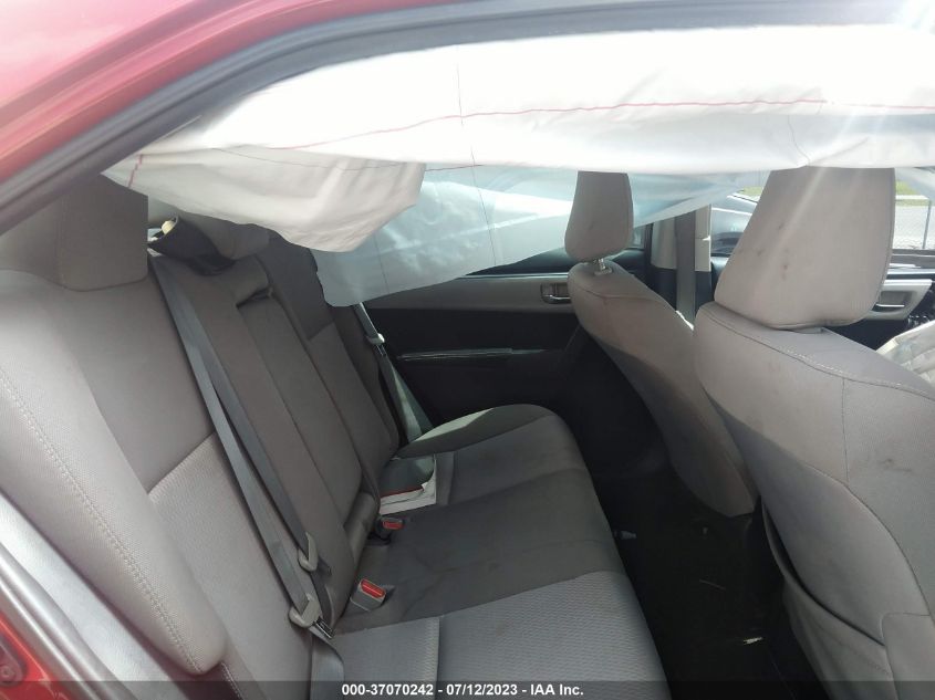 2015 TOYOTA COROLLA L/LE/S/S PLUS/LE PLUS - 2T1BURHE3FC399518