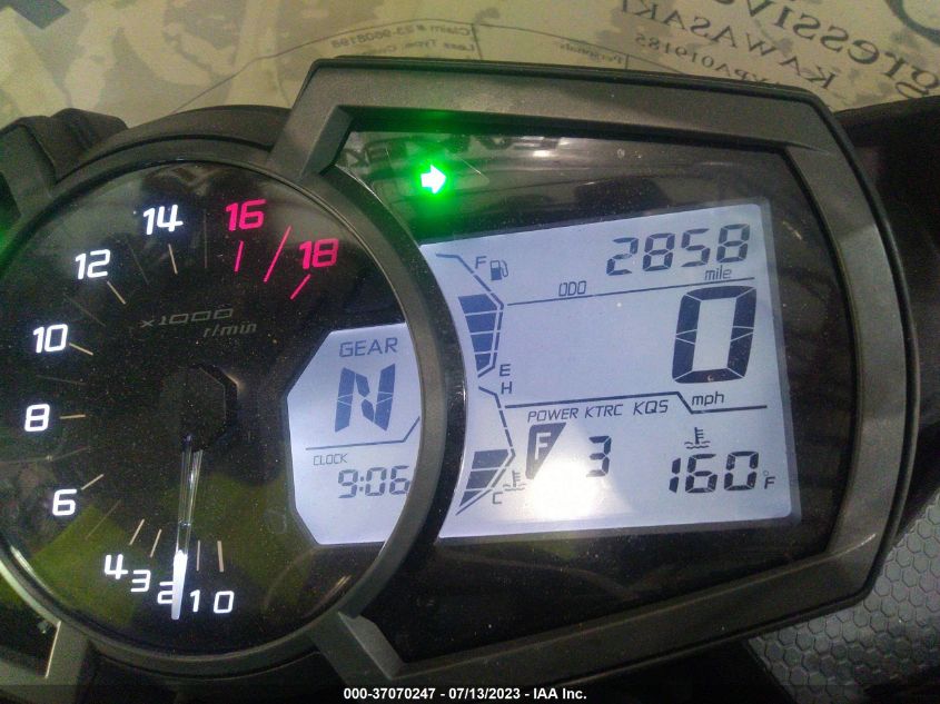 2023 KAWASAKI ZX636 K JKBZXJH1XPA019185