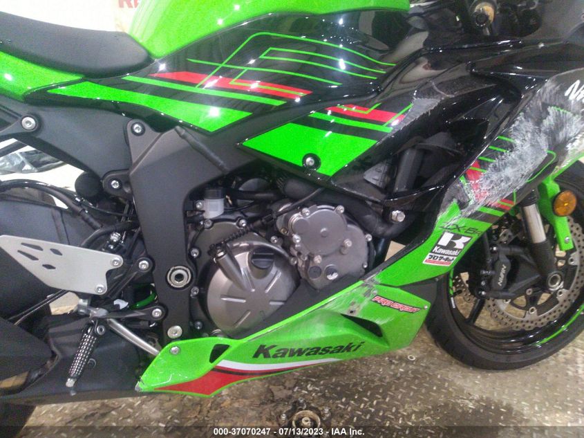 2023 KAWASAKI ZX636 K JKBZXJH1XPA019185