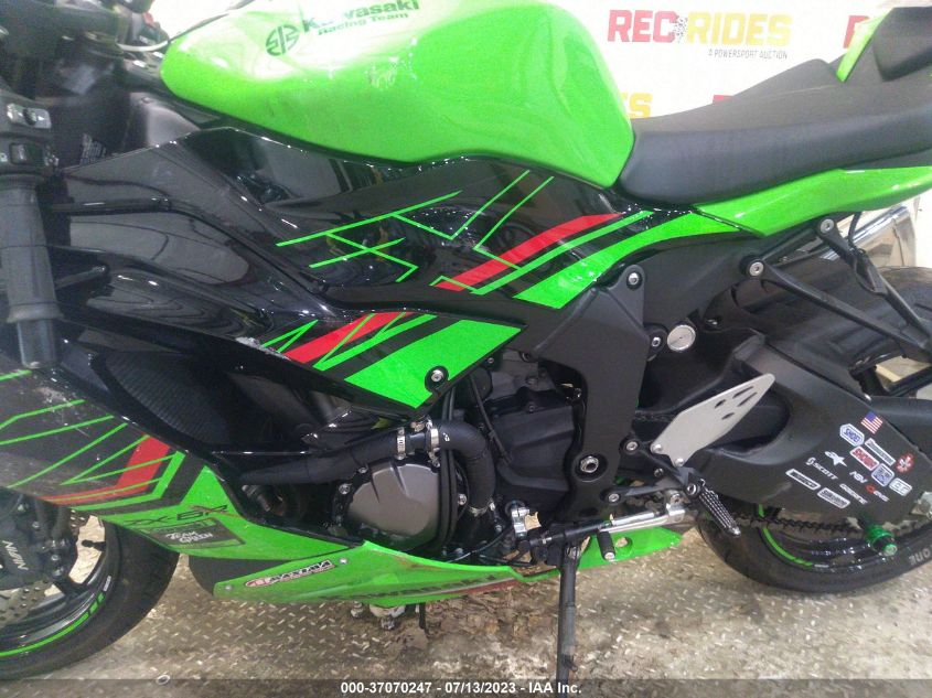 2023 KAWASAKI ZX636 K JKBZXJH1XPA019185