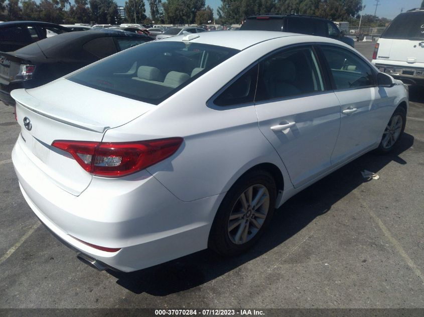 2015 HYUNDAI SONATA 2.4L SE - 5NPE24AF6FH003328