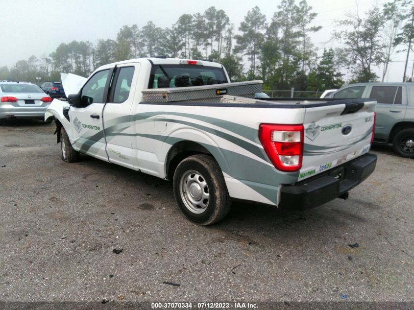 2021 FORD F-150 XL/XLT - 1FTEX1CB3MKD83513