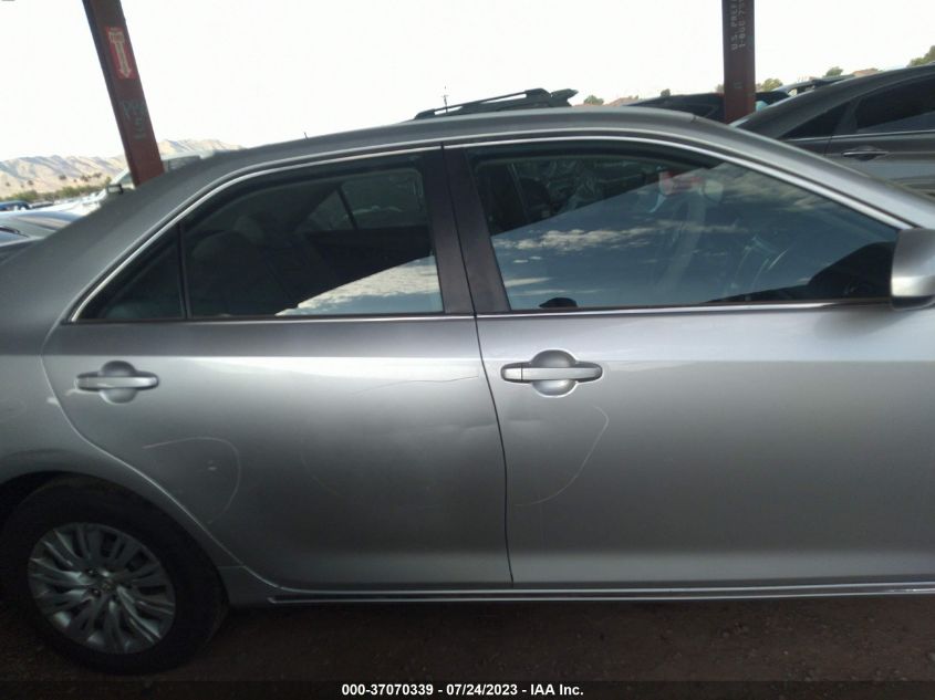 2013 TOYOTA CAMRY L/LE/SE/XLE - 4T4BF1FK7DR289545