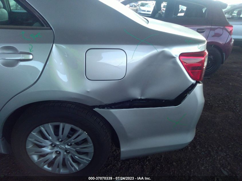 2013 TOYOTA CAMRY L/LE/SE/XLE - 4T4BF1FK7DR289545