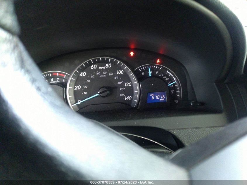 2013 TOYOTA CAMRY L/LE/SE/XLE - 4T4BF1FK7DR289545