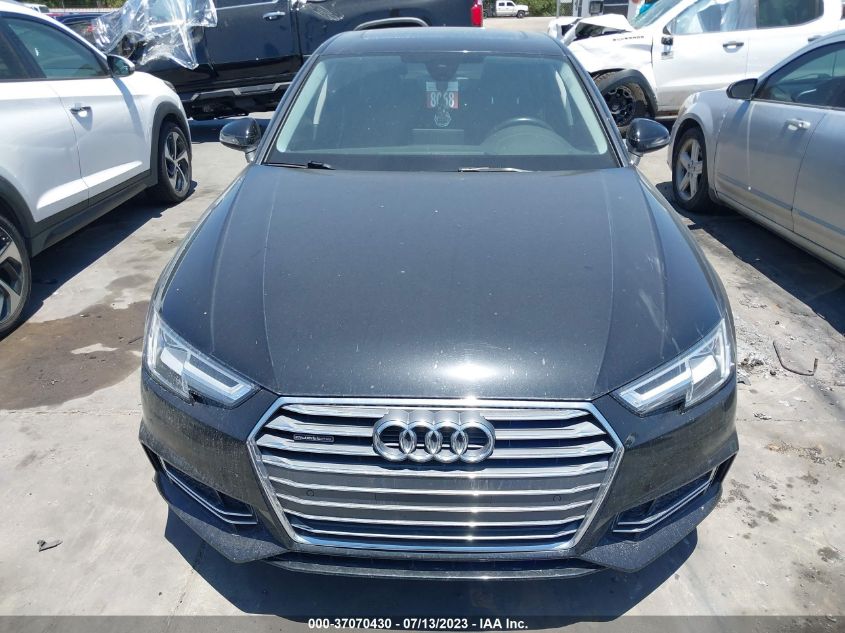 2017 AUDI A4 PREMIUM PLUS - WAUENAF40HN006156