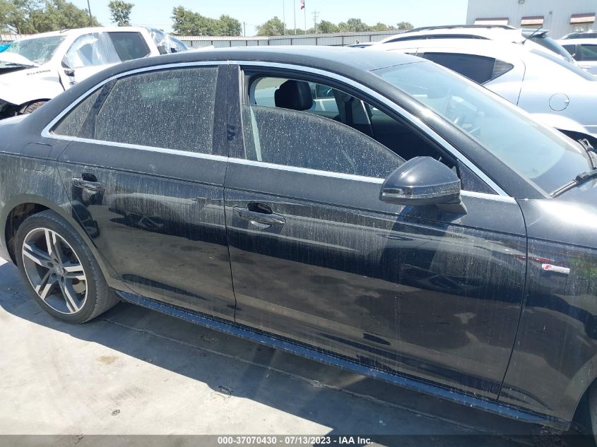 2017 AUDI A4 PREMIUM PLUS - WAUENAF40HN006156