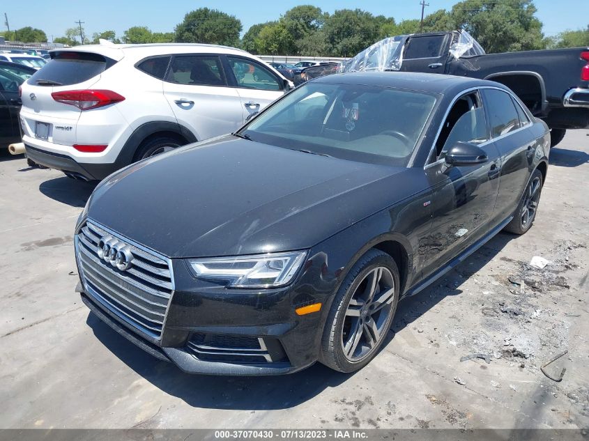 2017 AUDI A4 PREMIUM PLUS - WAUENAF40HN006156