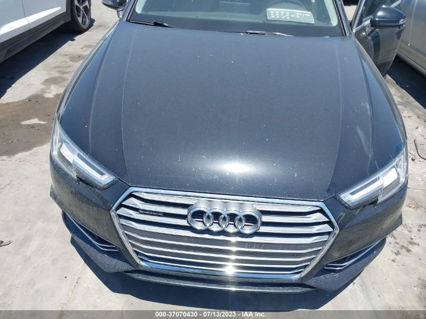 2017 AUDI A4 PREMIUM PLUS - WAUENAF40HN006156