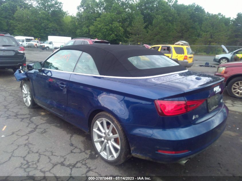 2015 AUDI A3 2.0T PREMIUM - WAU7FLFF8F1054138