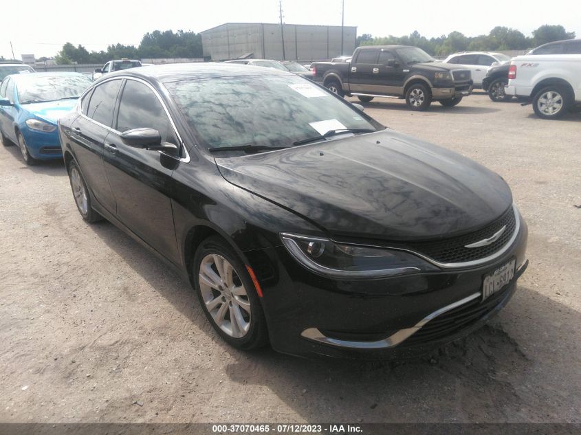 2015 CHRYSLER 200 LIMITED - 1C3CCCAB8FN650037