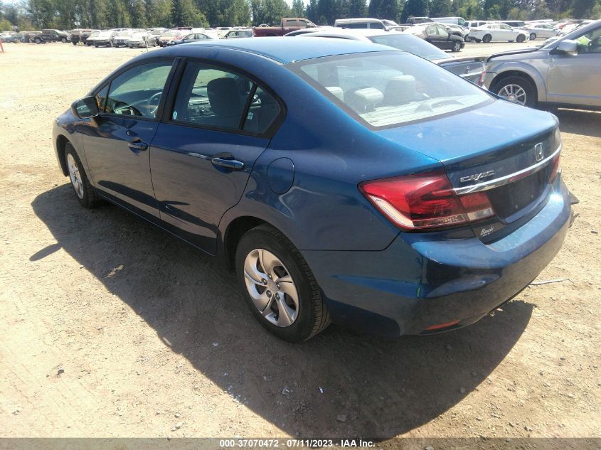 2015 HONDA CIVIC SEDAN LX - 19XFB2F55FE074338