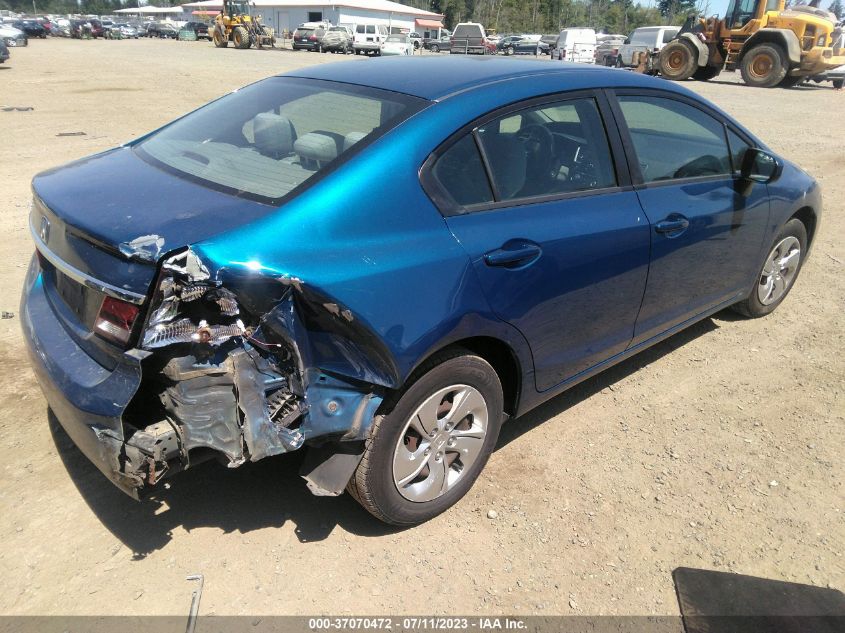 2015 HONDA CIVIC SEDAN LX - 19XFB2F55FE074338