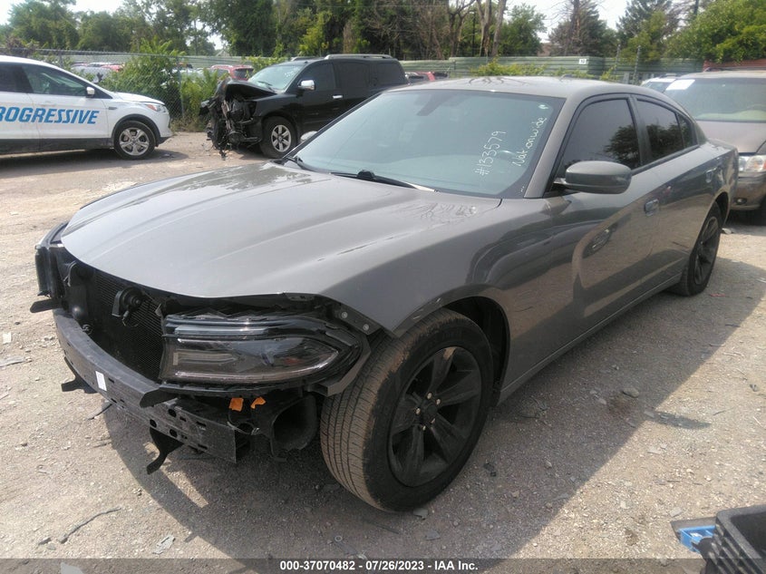 VIN 2C3CDXHG2JH133579 2018 DODGE CHARGER SXT PLUS