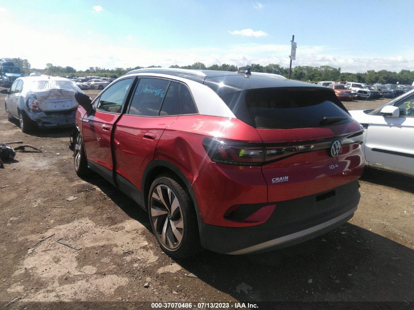 2022 VOLKSWAGEN ID.4 PRO S WVGKMPE28NP039431