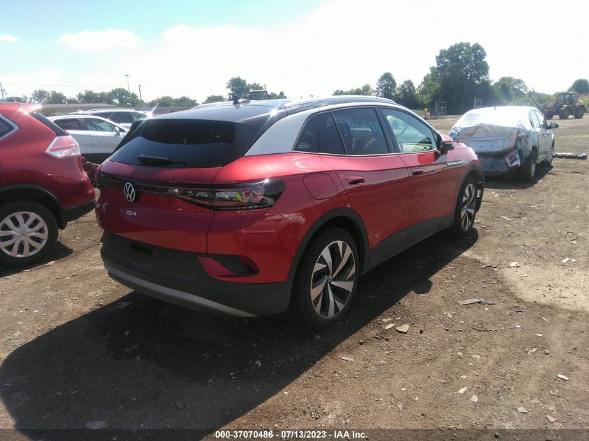 2022 VOLKSWAGEN ID.4 PRO S WVGKMPE28NP039431