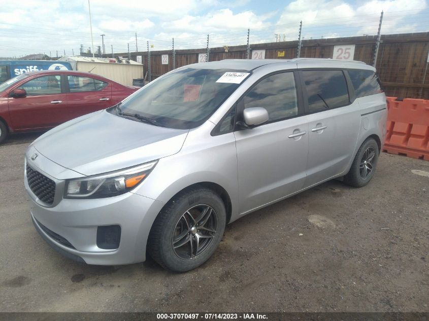 2015 KIA SEDONA LX - KNDMB5C14F6040102