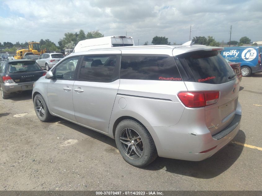 2015 KIA SEDONA LX - KNDMB5C14F6040102