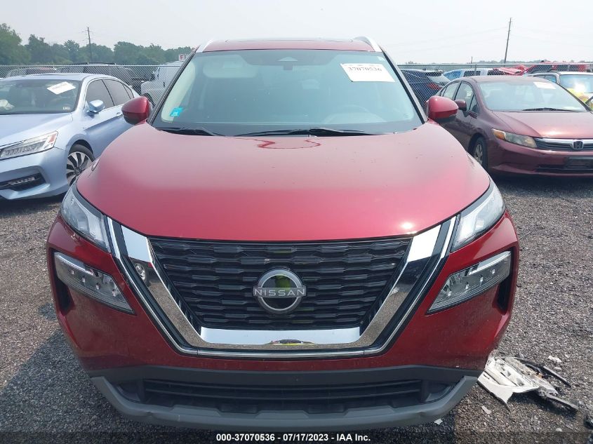 2022 NISSAN ROGUE SV - 5N1BT3BAXNC712105