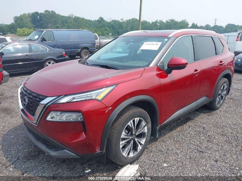 2022 NISSAN ROGUE SV - 5N1BT3BAXNC712105