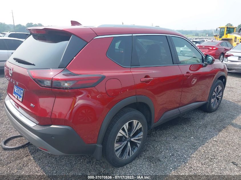 2022 NISSAN ROGUE SV - 5N1BT3BAXNC712105
