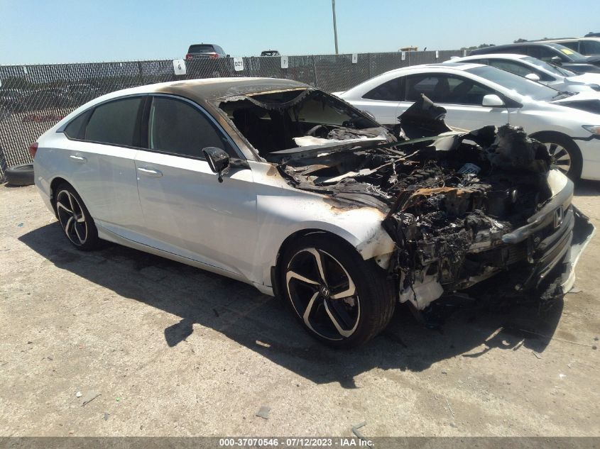 2022 HONDA ACCORD SEDAN SPORT - 1HGCV1F3XNA049814