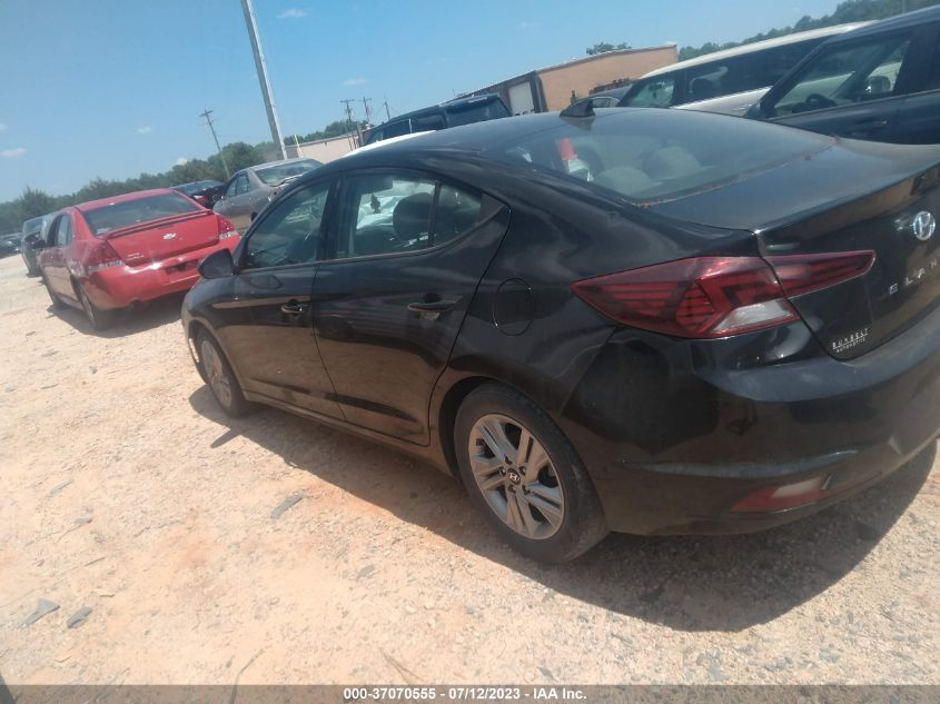 2019 HYUNDAI ELANTRA SEL - KMHD84LF7KU731078