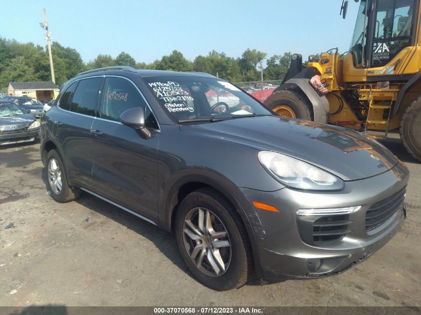 2016 PORSCHE CAYENNE - WP1AA2A22GLA10503