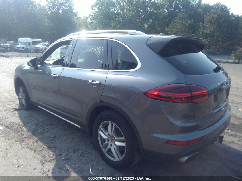 2016 PORSCHE CAYENNE - WP1AA2A22GLA10503