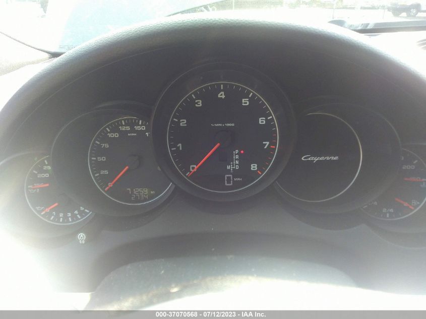 2016 PORSCHE CAYENNE - WP1AA2A22GLA10503