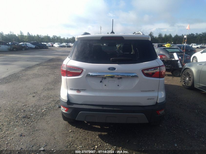 2019 FORD ECOSPORT TITANIUM - MAJ6S3KL1KC279477