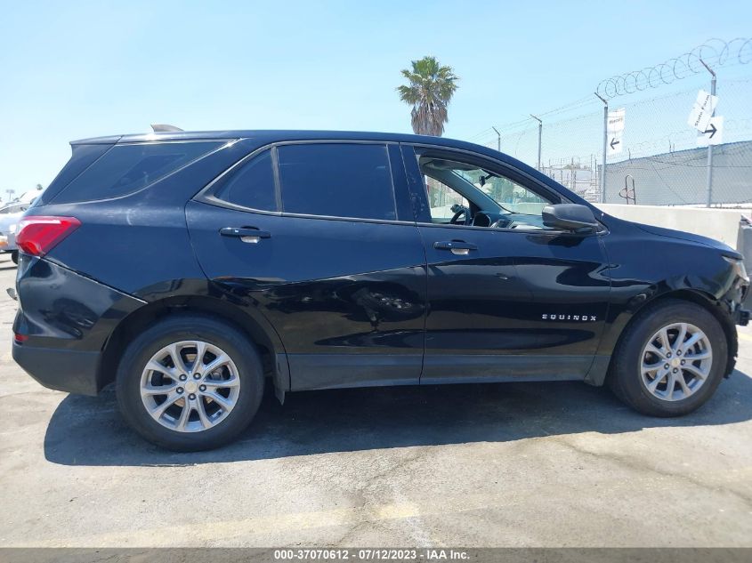 2019 CHEVROLET EQUINOX LS - 3GNAXHEV2KL321716