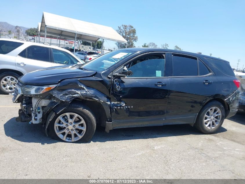 2019 CHEVROLET EQUINOX LS - 3GNAXHEV2KL321716
