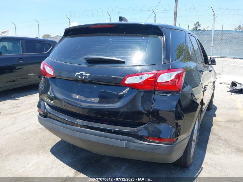 2019 CHEVROLET EQUINOX LS - 3GNAXHEV2KL321716
