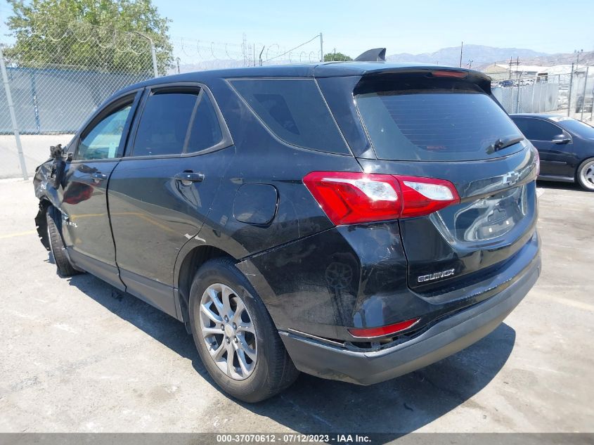 2019 CHEVROLET EQUINOX LS - 3GNAXHEV2KL321716
