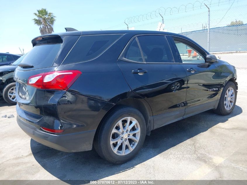 2019 CHEVROLET EQUINOX LS - 3GNAXHEV2KL321716