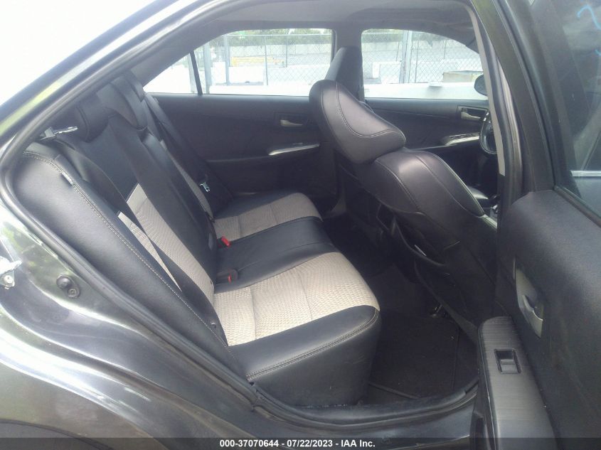 2013 TOYOTA CAMRY L/LE/SE/XLE - 4T1BF1FK5DU652449