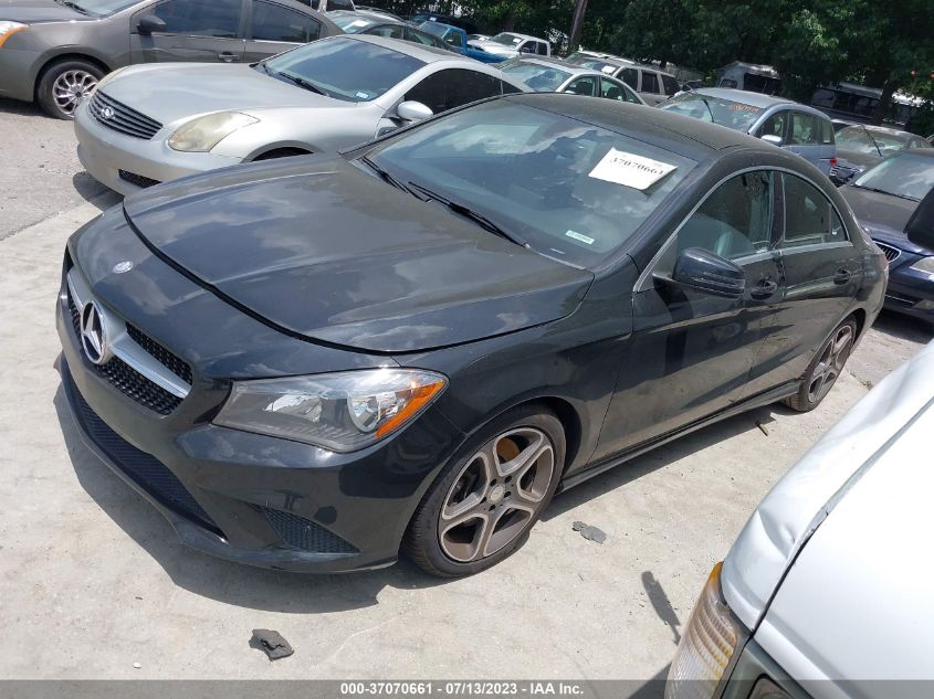 2014 MERCEDES-BENZ CLA-CLASS CLA 250 - WDDSJ4EBXEN056907