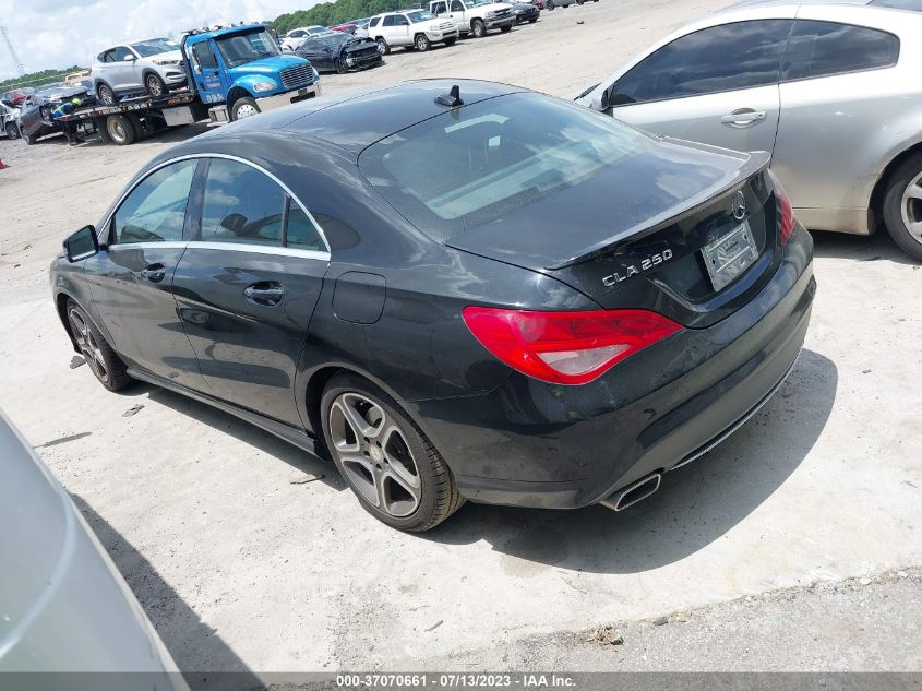 2014 MERCEDES-BENZ CLA-CLASS CLA 250 - WDDSJ4EBXEN056907