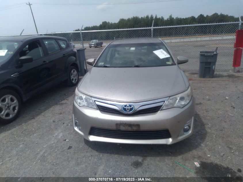 2014 TOYOTA CAMRY HYBRID/LE/XLE - 4T1BD1FK9EU125906