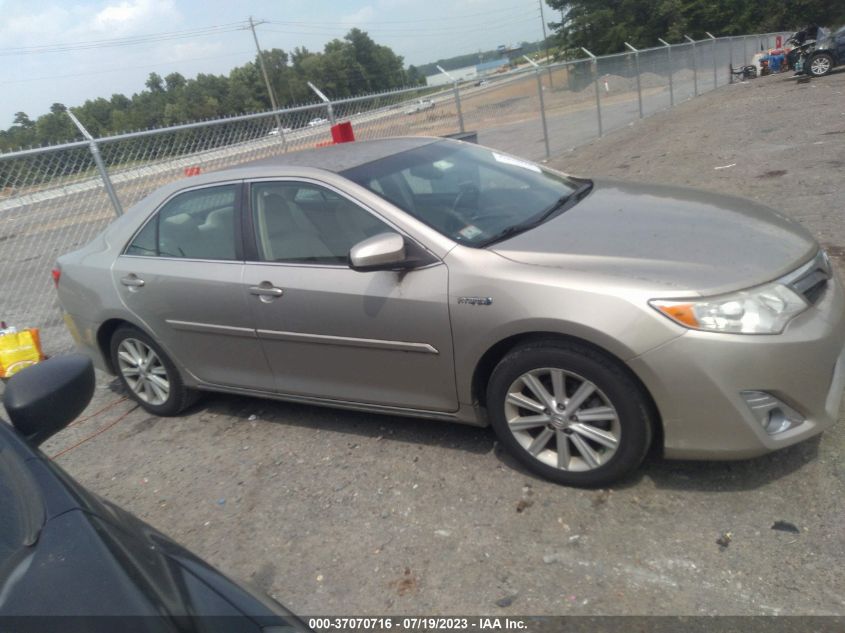 2014 TOYOTA CAMRY HYBRID/LE/XLE - 4T1BD1FK9EU125906