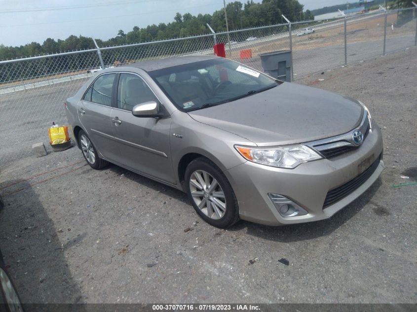 2014 TOYOTA CAMRY HYBRID/LE/XLE - 4T1BD1FK9EU125906